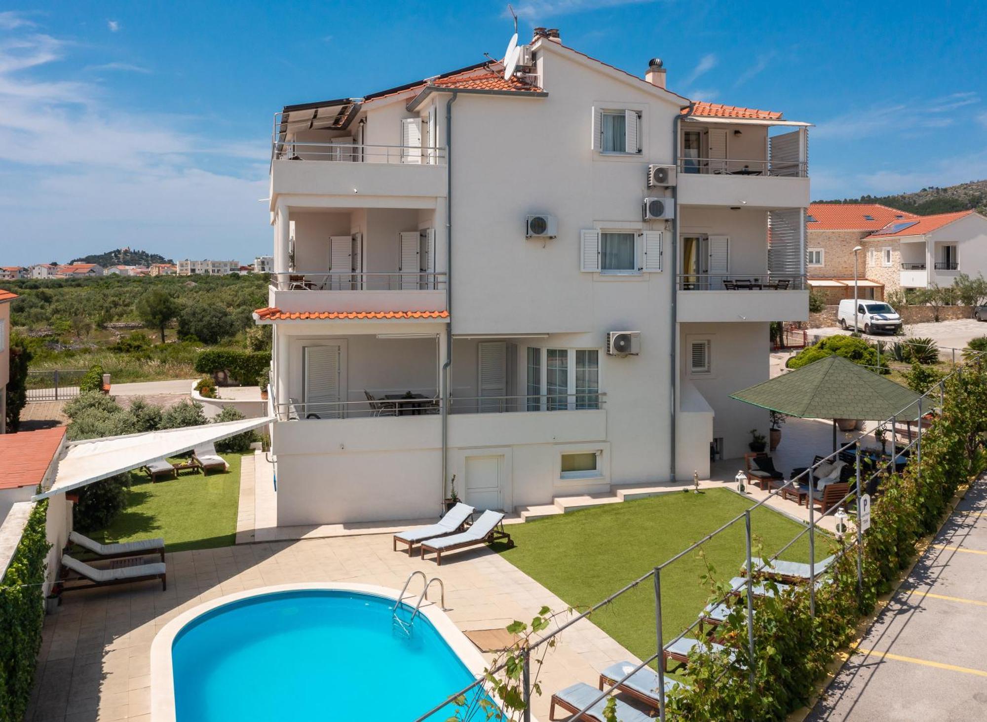 Sea View Apartments Tihi II Vodice Ngoại thất bức ảnh