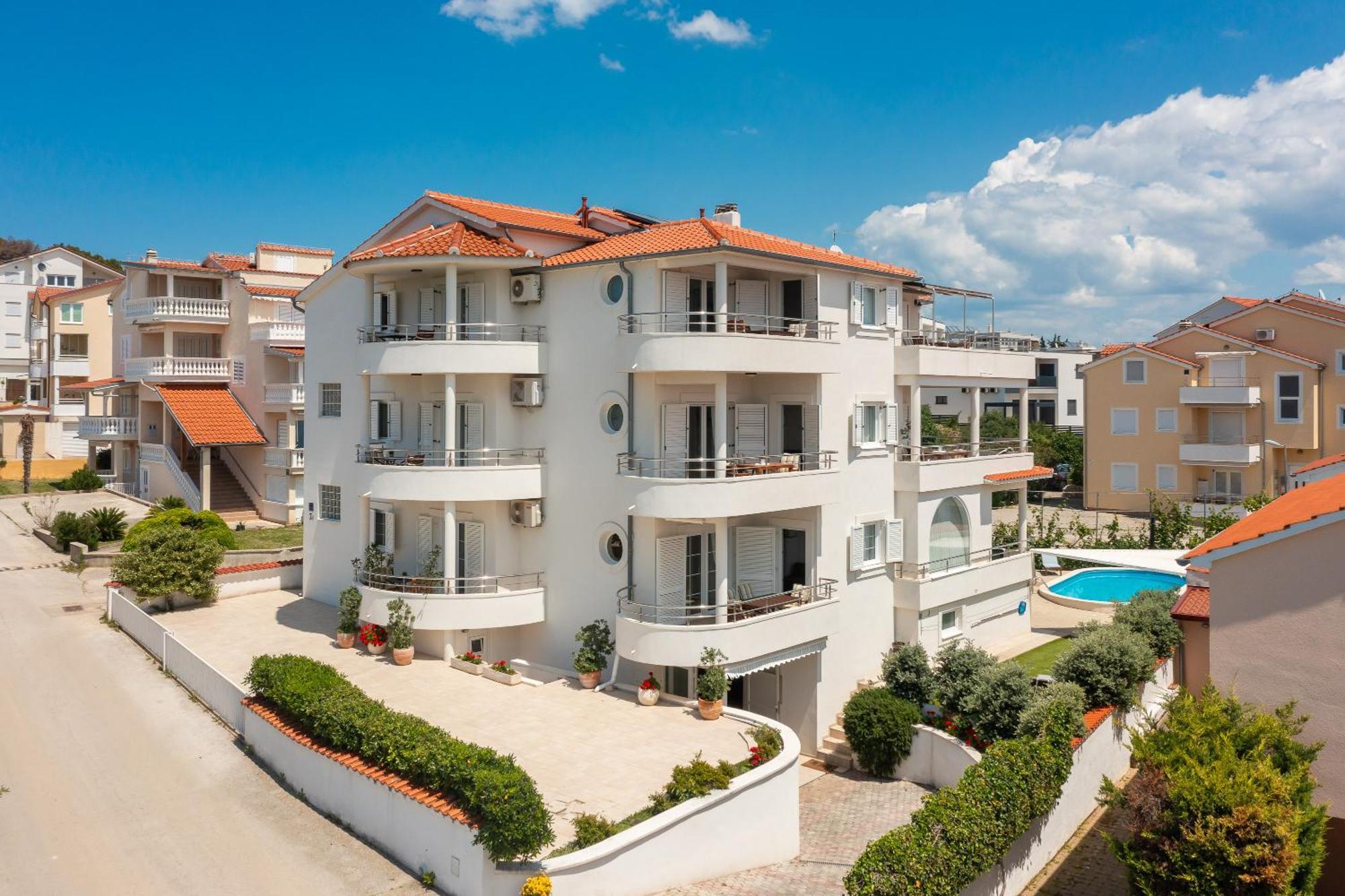 Sea View Apartments Tihi II Vodice Ngoại thất bức ảnh
