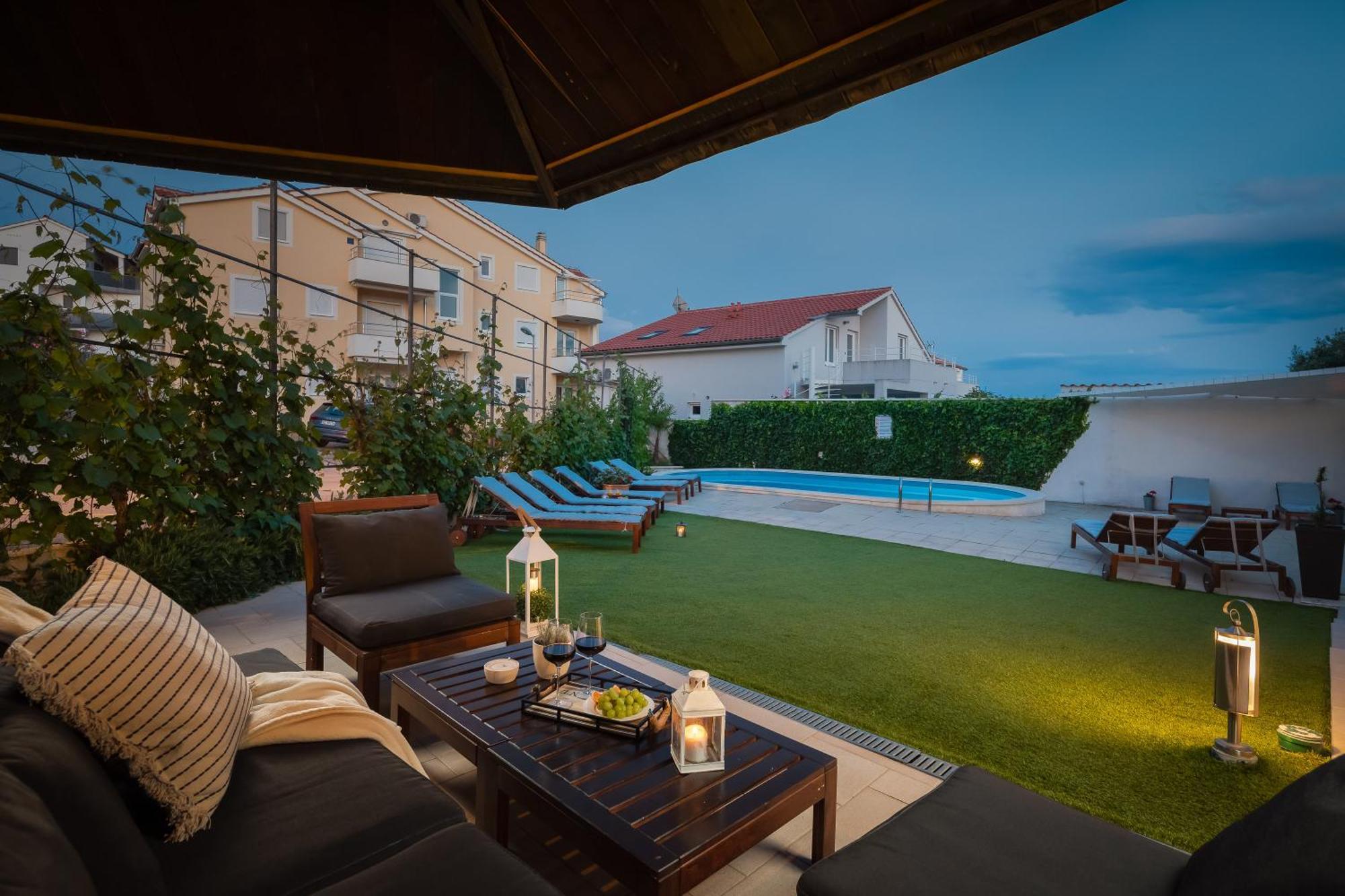 Sea View Apartments Tihi II Vodice Ngoại thất bức ảnh