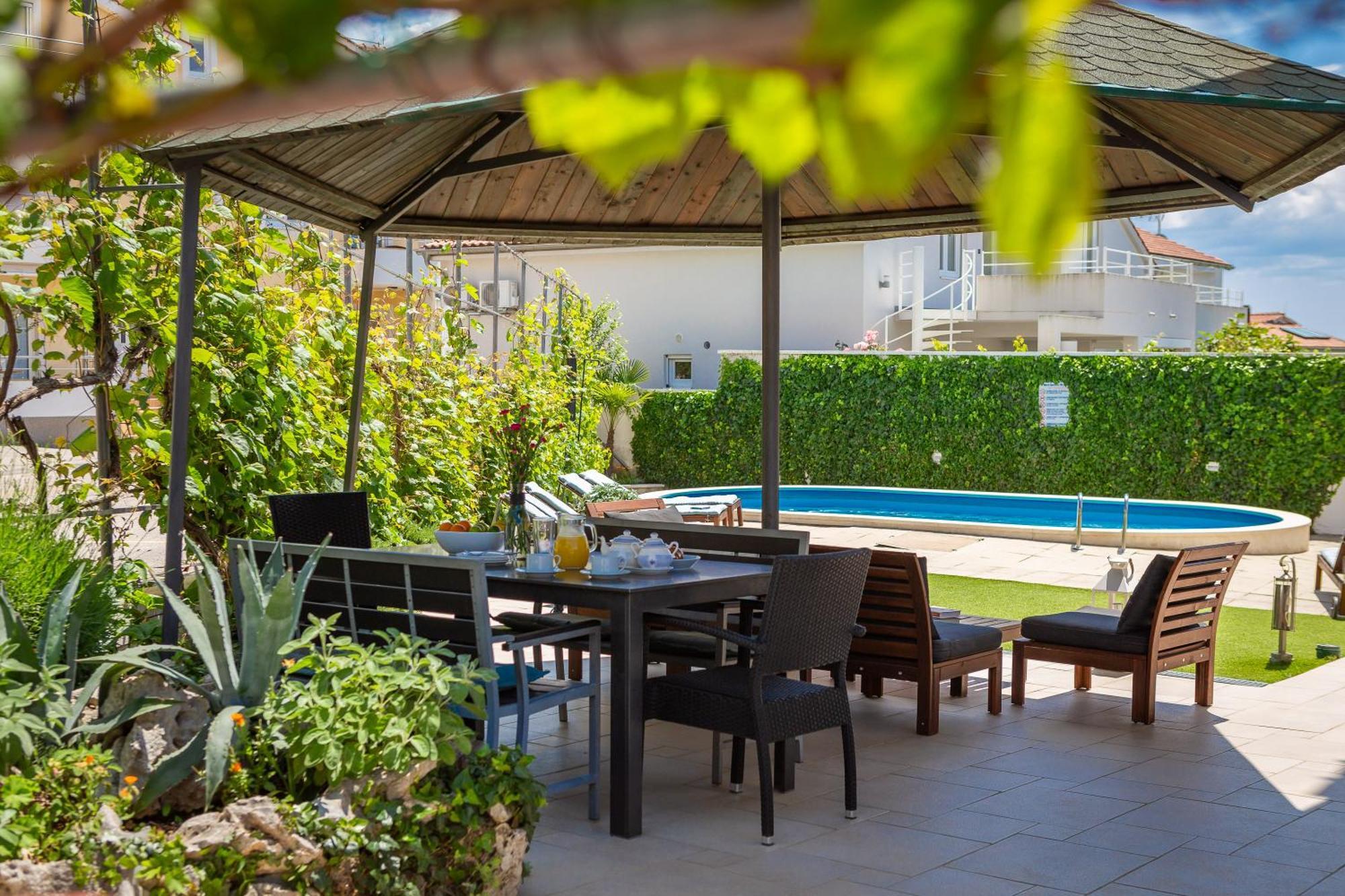 Sea View Apartments Tihi II Vodice Ngoại thất bức ảnh