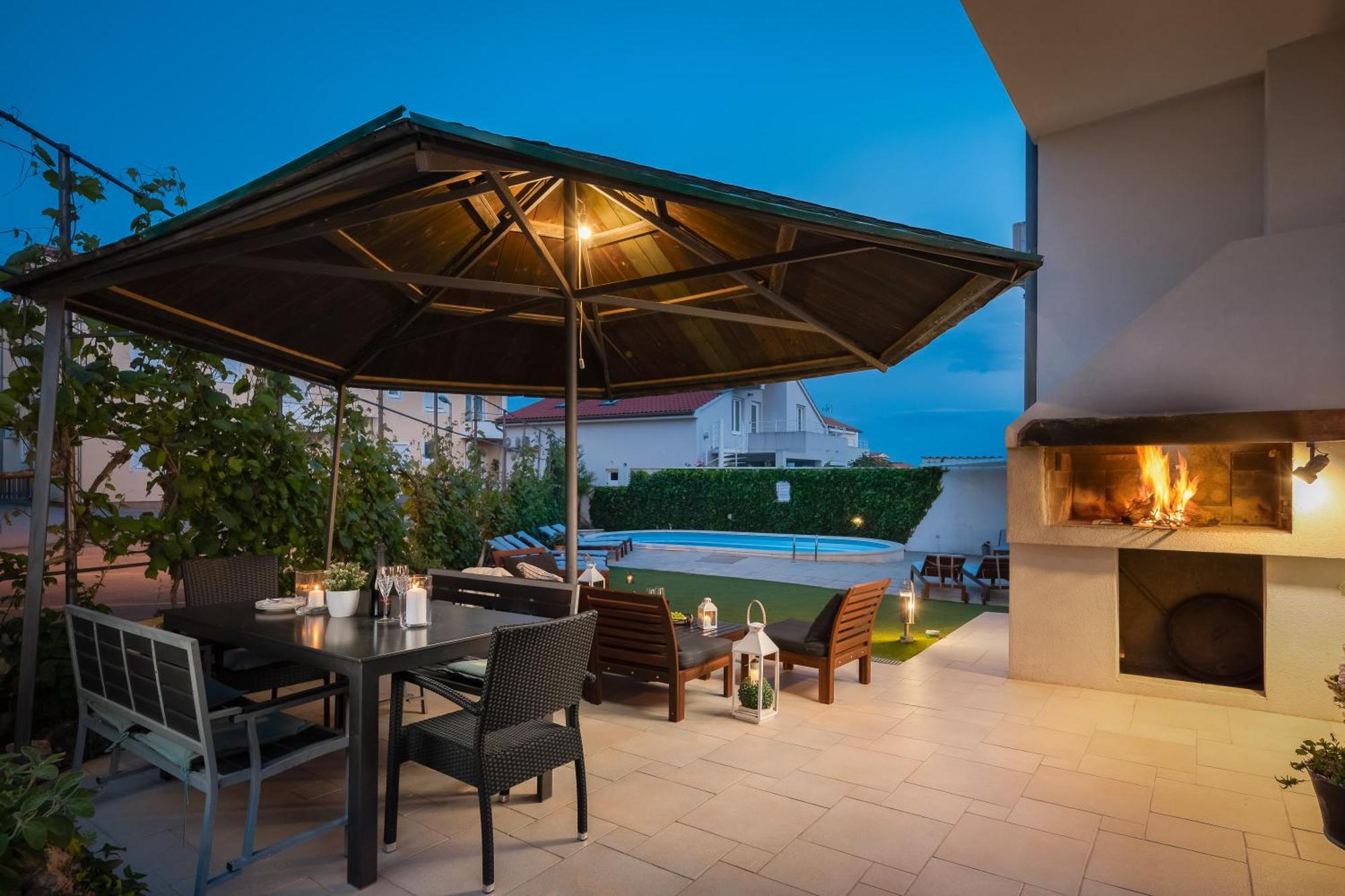 Sea View Apartments Tihi II Vodice Ngoại thất bức ảnh