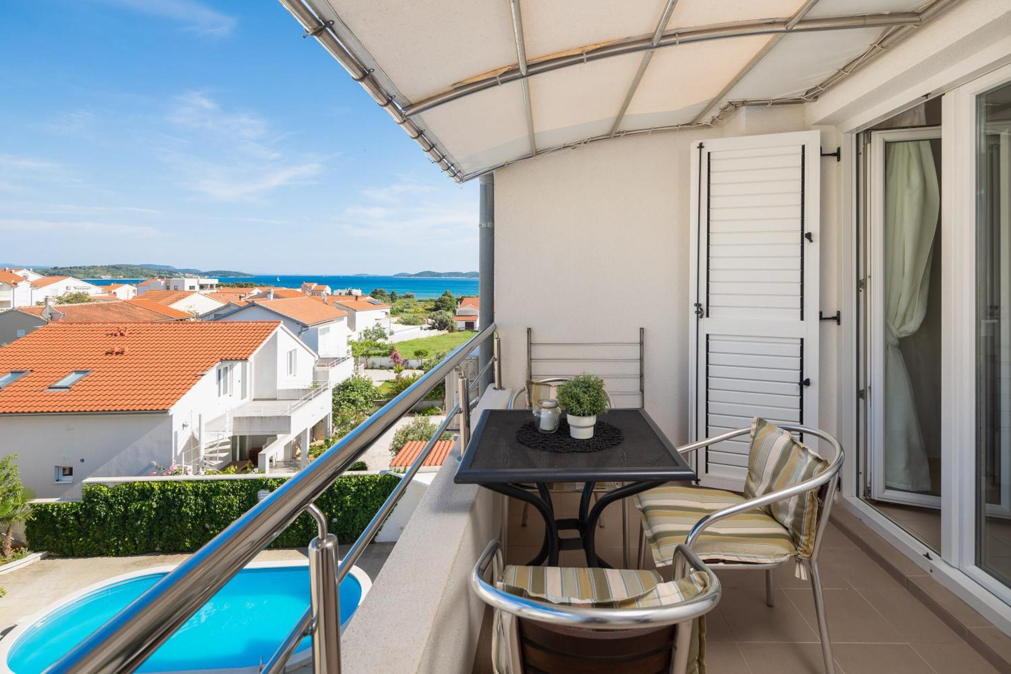 Sea View Apartments Tihi II Vodice Ngoại thất bức ảnh