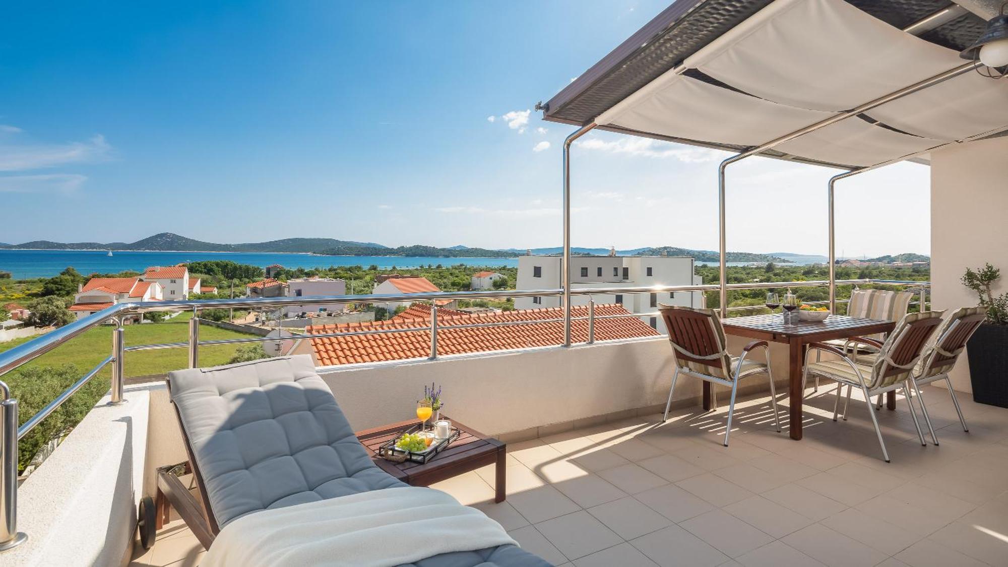 Sea View Apartments Tihi II Vodice Ngoại thất bức ảnh