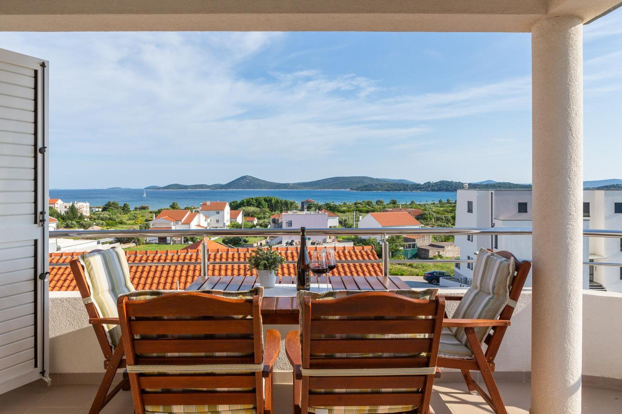 Sea View Apartments Tihi II Vodice Ngoại thất bức ảnh