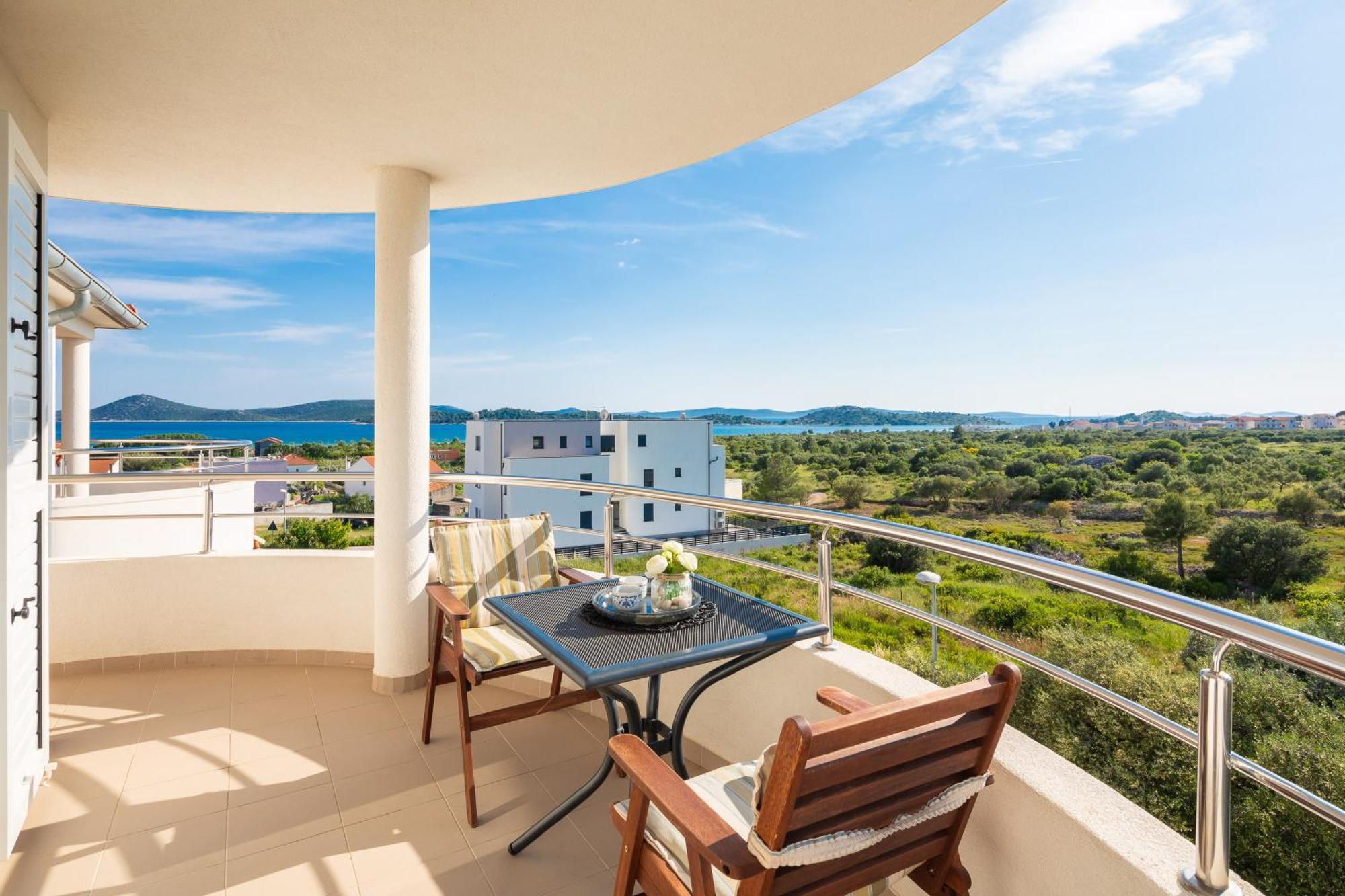 Sea View Apartments Tihi II Vodice Ngoại thất bức ảnh