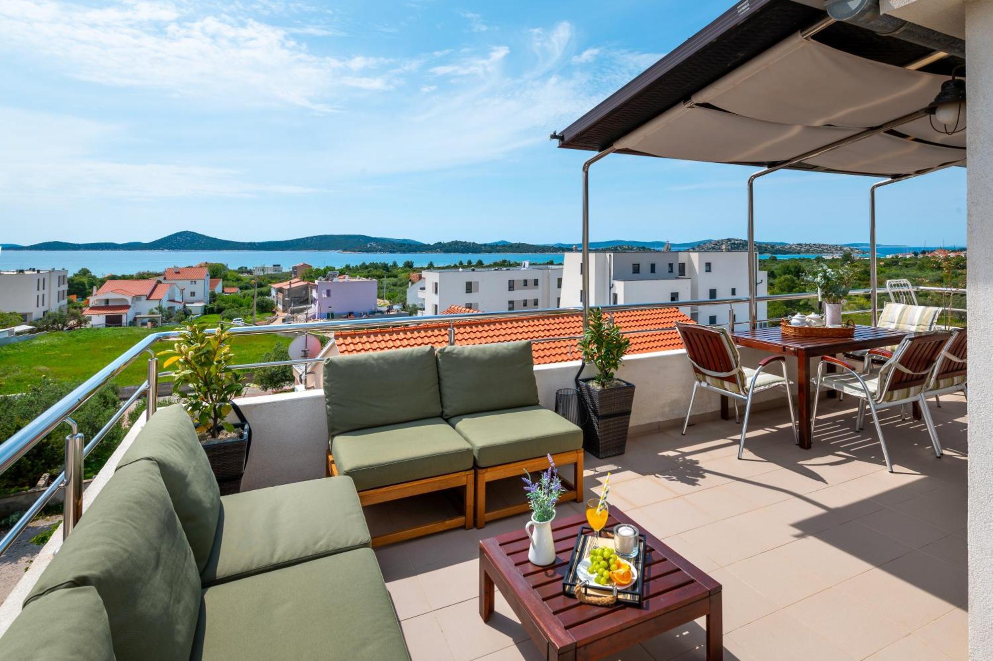 Sea View Apartments Tihi II Vodice Ngoại thất bức ảnh