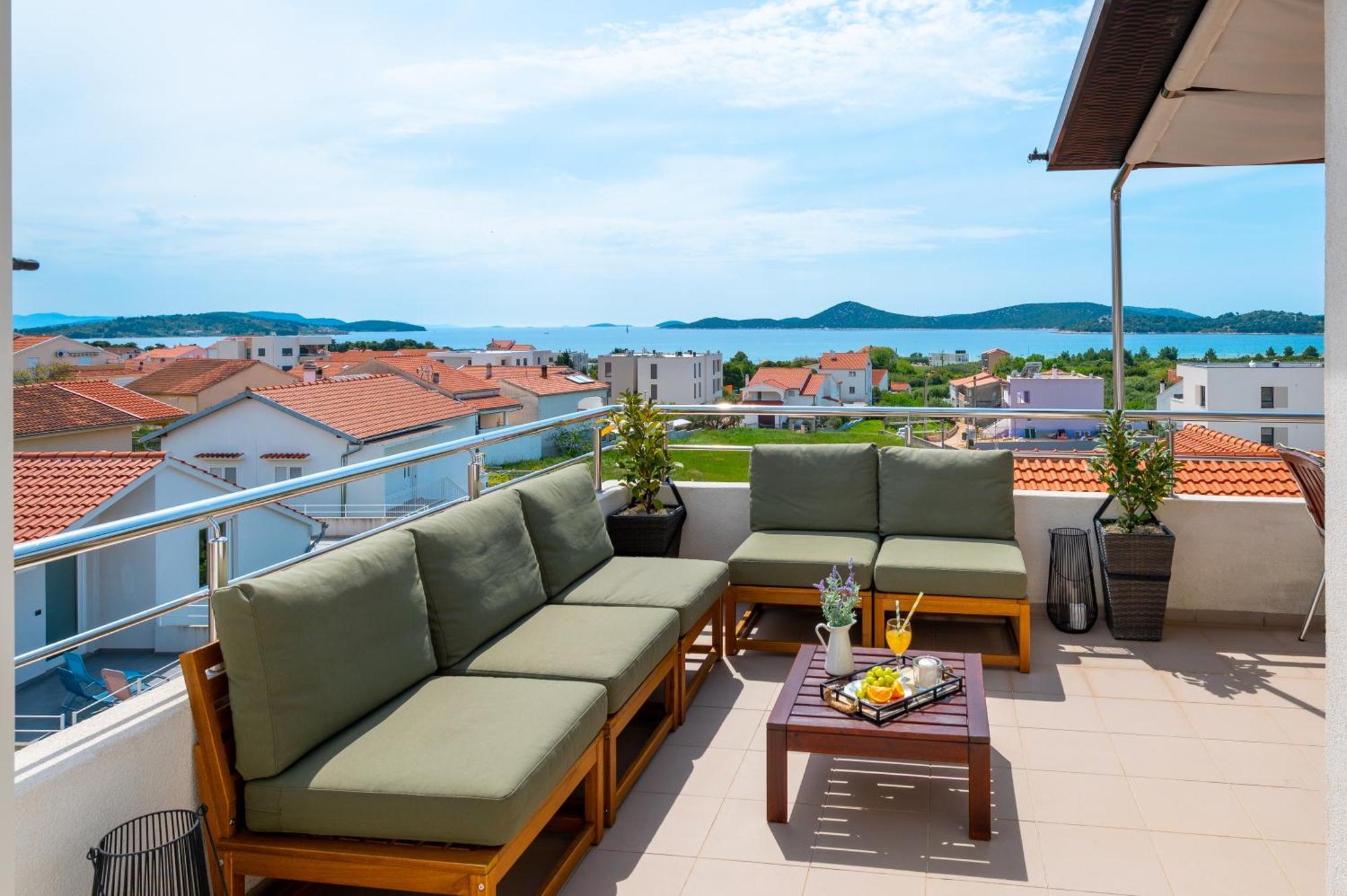 Sea View Apartments Tihi II Vodice Ngoại thất bức ảnh